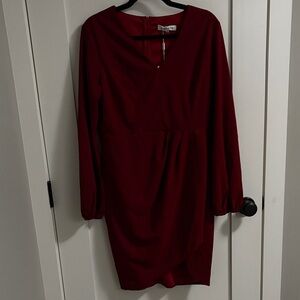 Elegant Red Dress size L